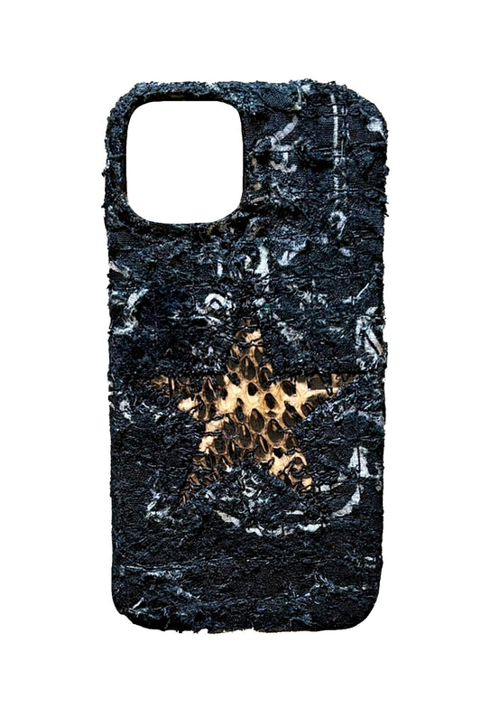 Boro iPhone 13 Case - "Black Python Star"