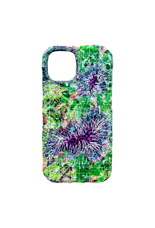 Boro iPhone 14 Case - Bloom Repaired "Psycehdelic"