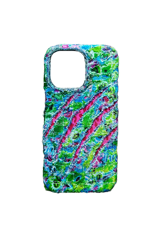 Boro iPhone 15 Pro Max Case - Psychedelic "Claw Marks"