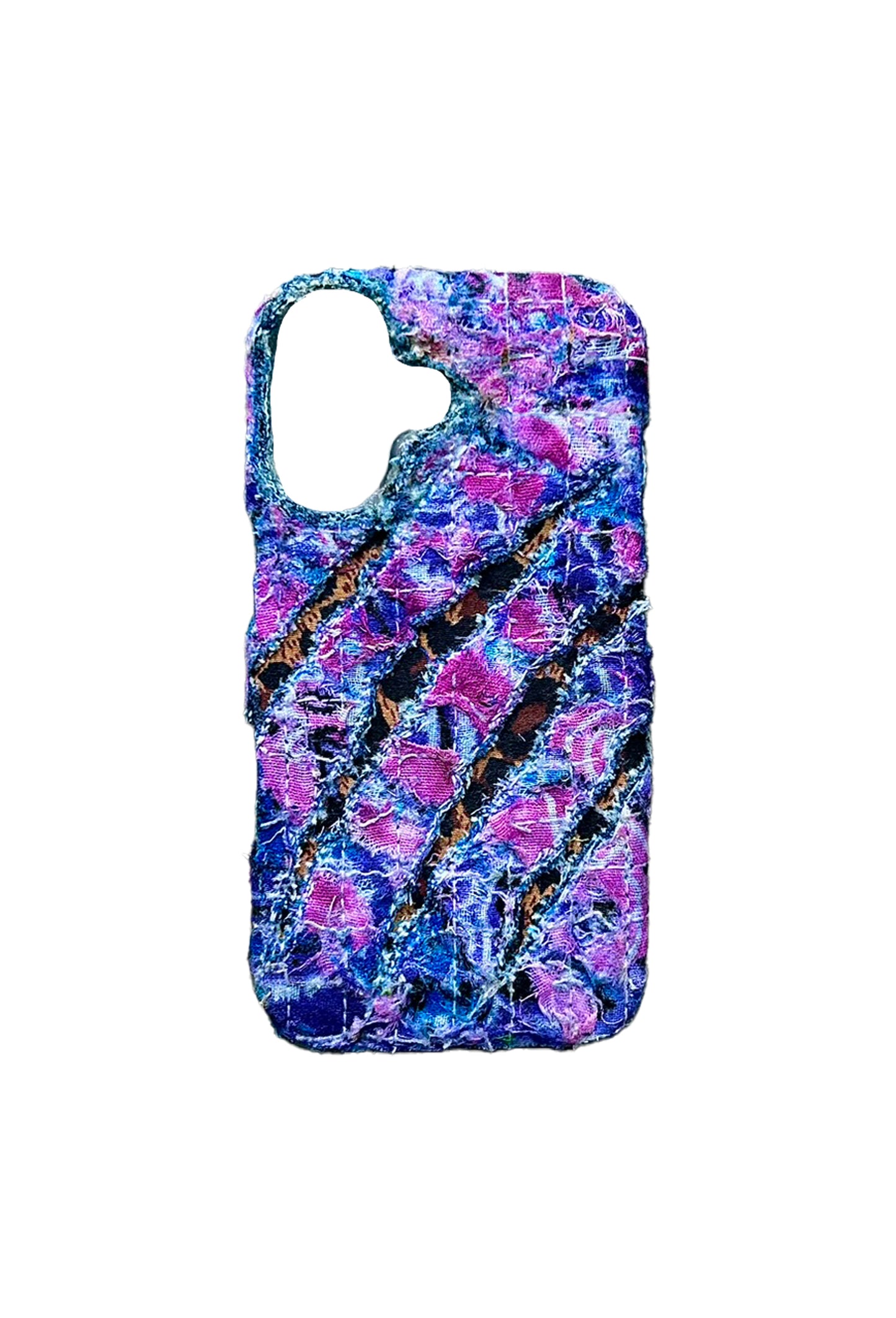 Boro iPhone 16 Case - Cheetah Claw Marks "Cotton Candy"