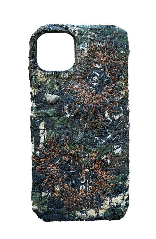Boro iPhone 15 Plus Case - Black/Camo "Repaired"