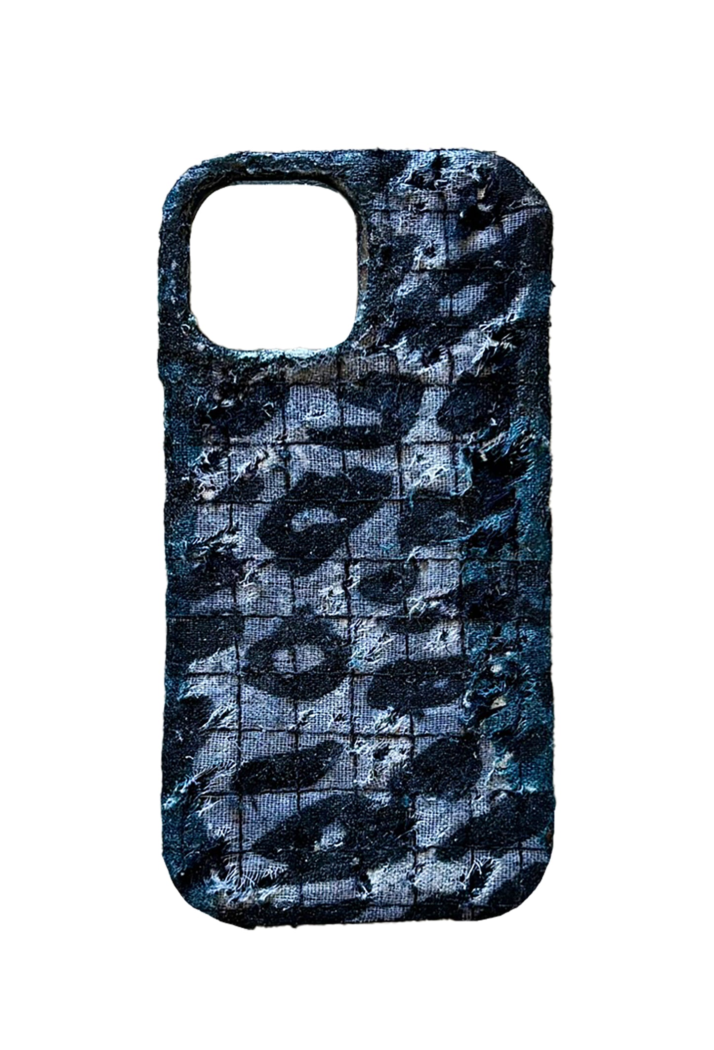 Boro iPhone 15 Case - Black Leopard