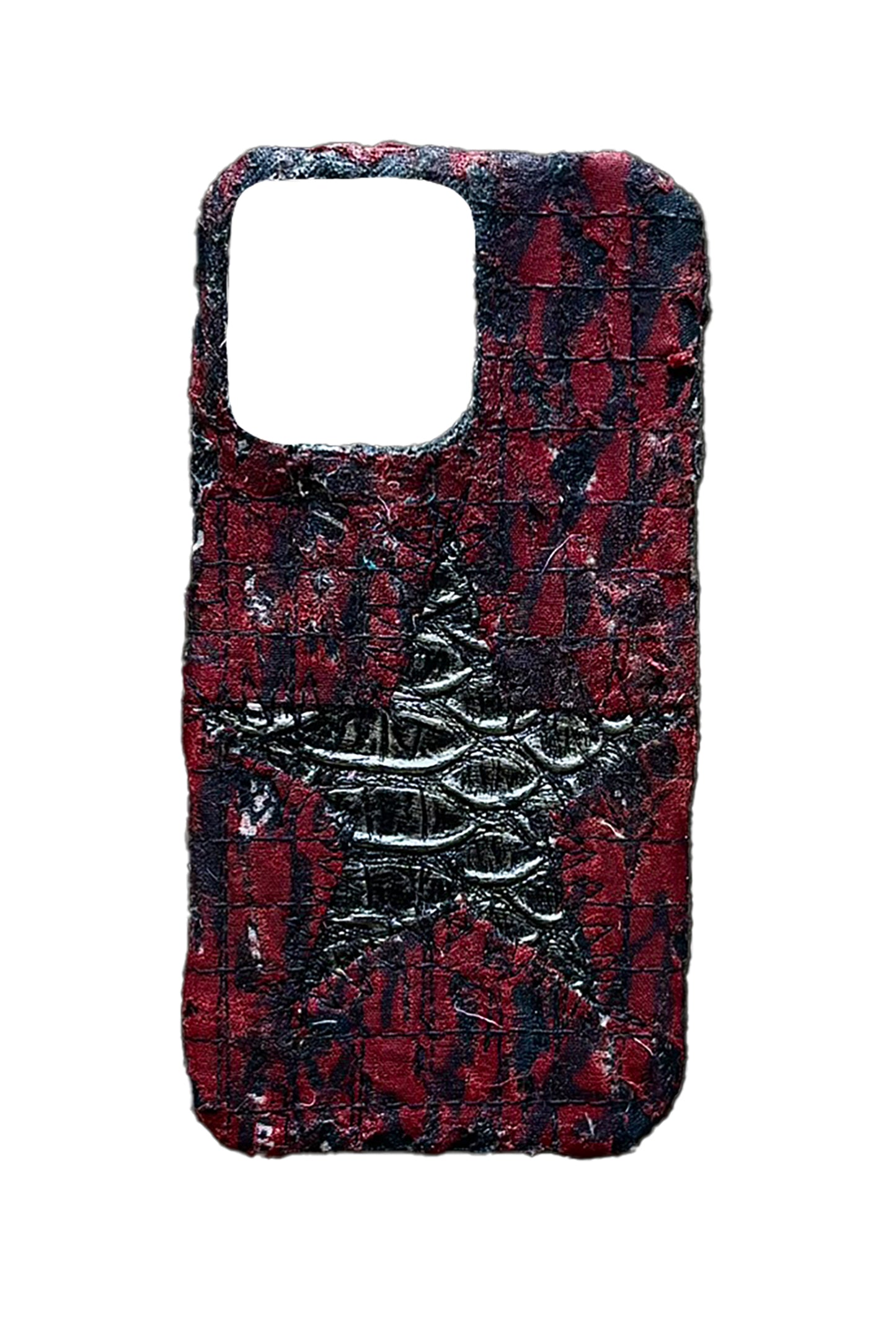 Boro iPhone 16 Pro Max Case - Red Tiger "Dragon-Scale Star"