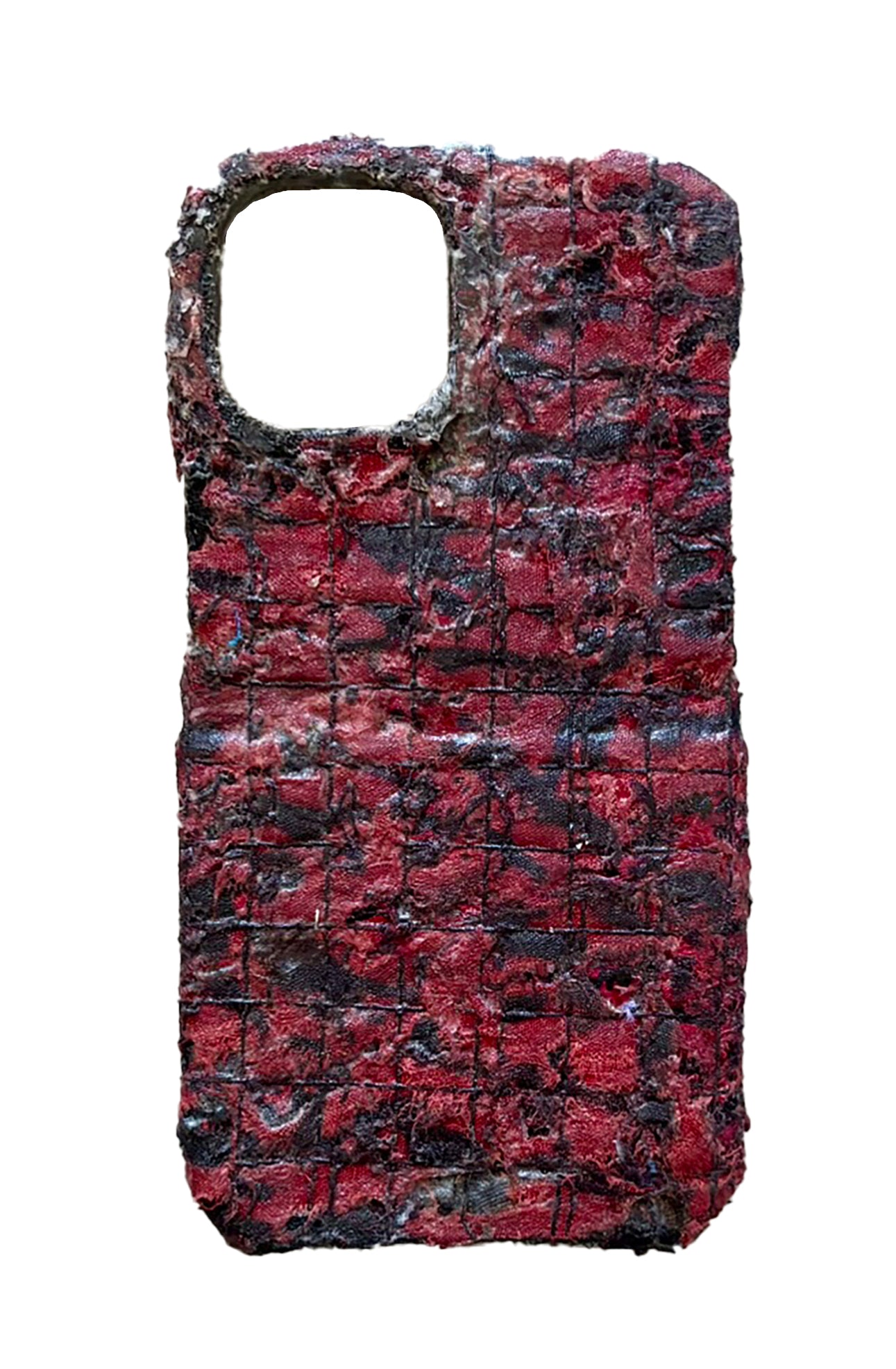 Boro iPhone 13 Case - Black/Red Tiger