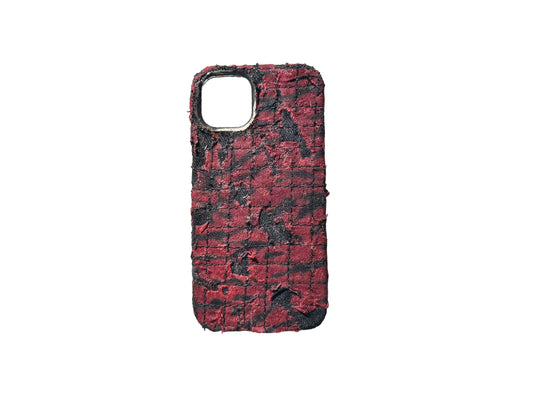 Boro iPhone 13/14 Case - Black/Red Tiger