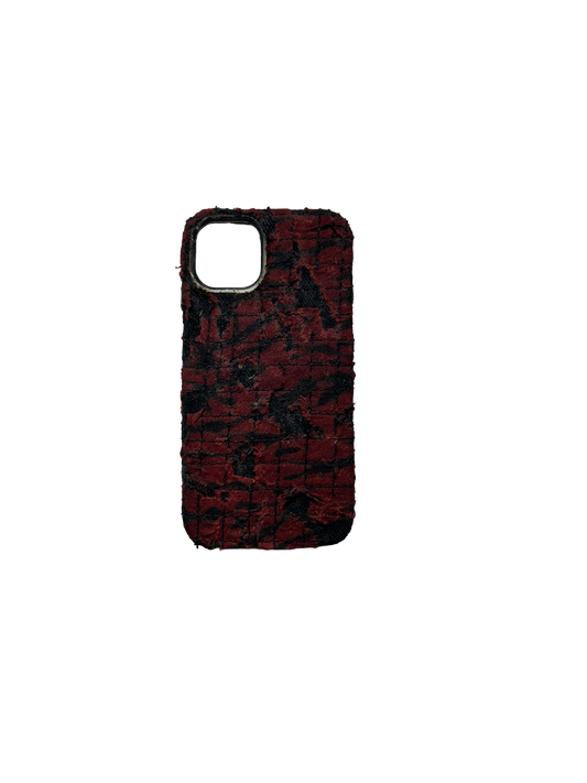 Boro iPhone 13/14 Case - Black/Red Tiger