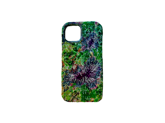 Boro iPhone 14 Case - Bloom Repaired "Psycehdelic"