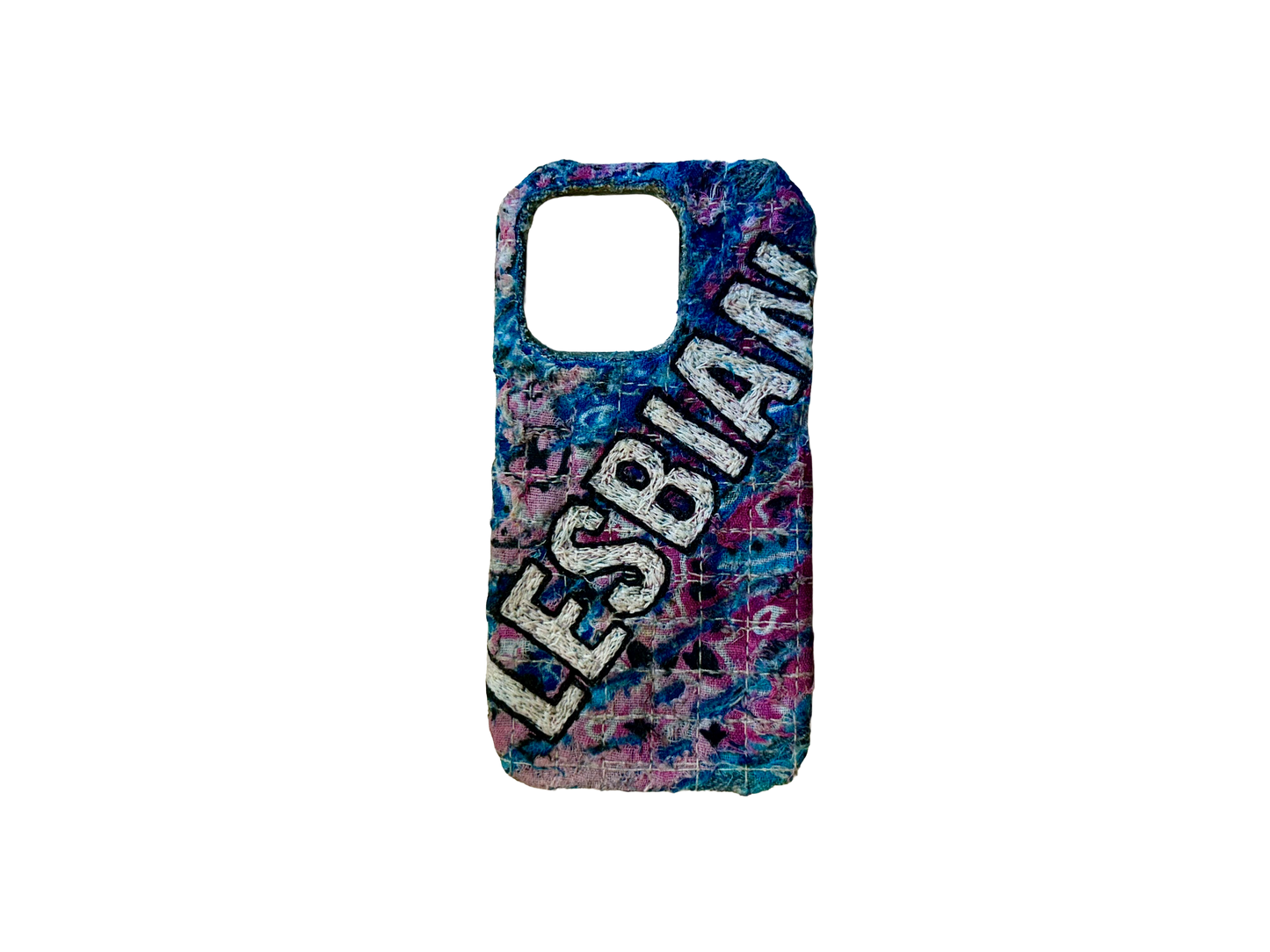 Boro iPhone 15 Pro Case - Lesbian “Cotton Candy” Colorway