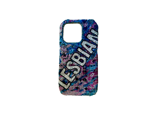 Boro iPhone 15 Pro Case - Lesbian “Cotton Candy” Colorway