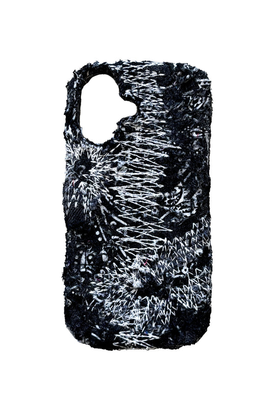 Boro iPhone 16 Case - Grey Scale