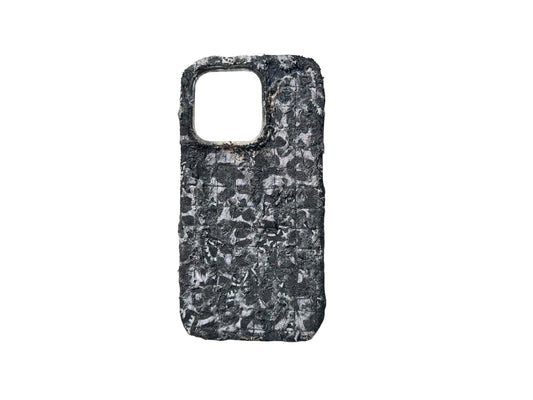 Boro iPhone 14 Pro Case Black Leopard