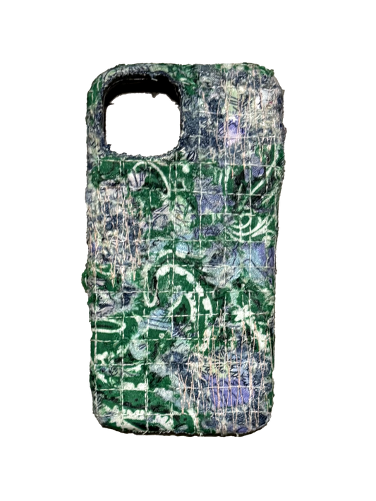 Boro iPhone 14 Case - Green/Blue