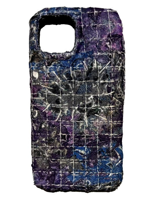 Boro IPhone 15 Case - Purple Heart