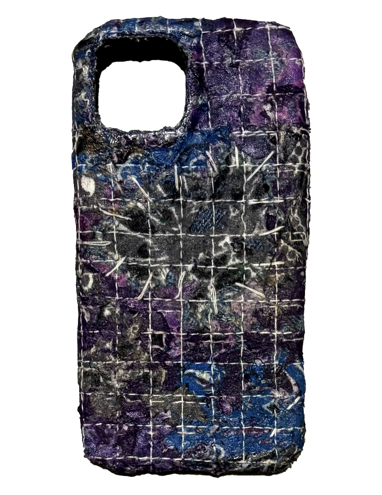 Boro IPhone 15 Case - Purple Heart