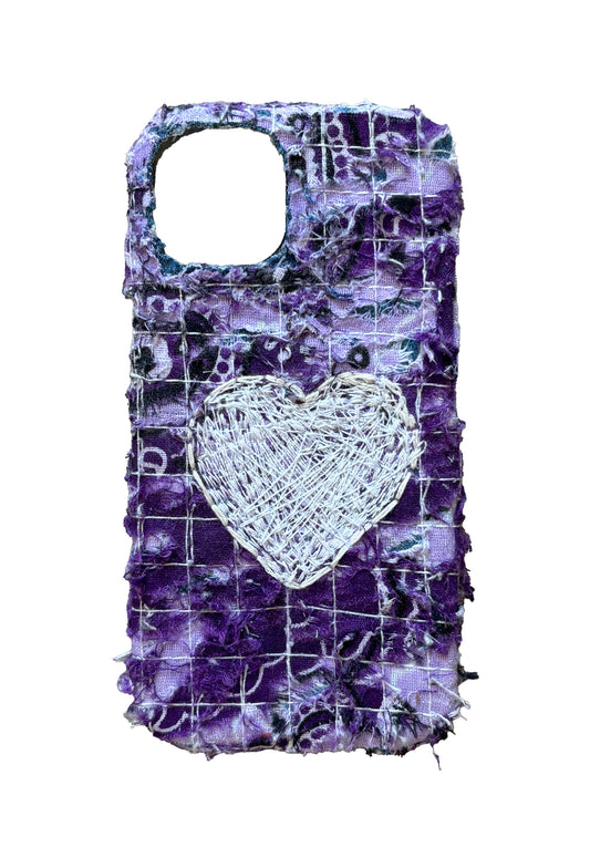 Boro iPhone 13 Case - Purple Heart