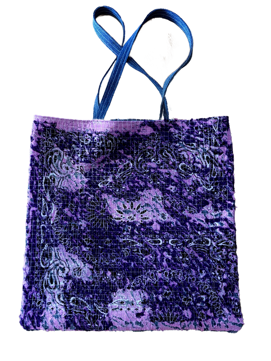Boro Tote Bag - Purple/Pink